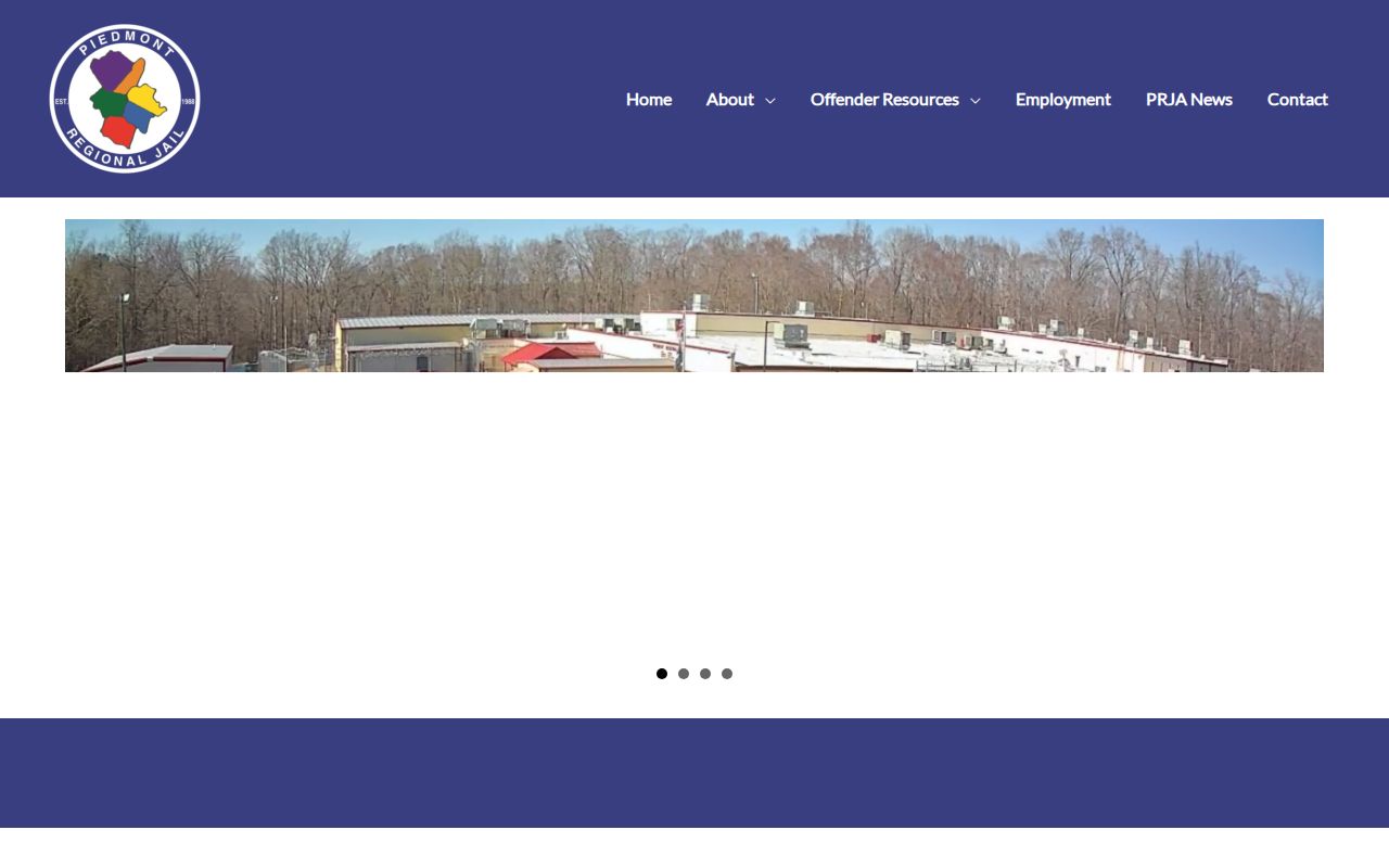 Piedmont Regional Jail official source for Buckingham County release records